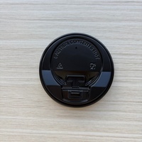 Couvre-gobelet en plastique PS jetable, couvercle de gobelet en papier