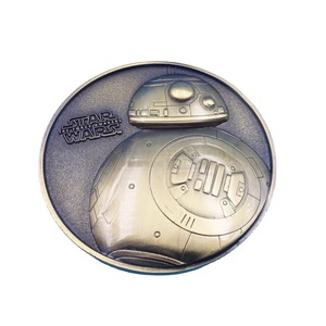 Pièce commémorative Star Wars en alliage de zinc bronze, relief gaufré, objet de collection, cadeau, accessoire - Product Image 5