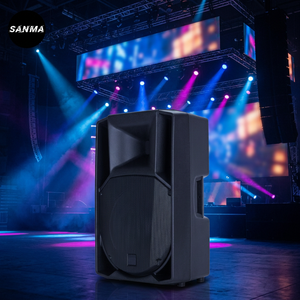 Altavoz activo de 2 vías ART 715-A MK5 de 15 pulgadas, 130dB, 45Hz-20000Hz, caja de plástico, altavoz activo PA para conciertos - Product Image 1