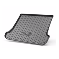 Accessoires intérieurs automatiques de haute qualité tapis de coffre de voiture pour Toyota Prado 2003-2009 2010-2017 tapis de voiture tapis de coffre arrière étanche