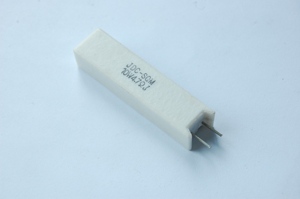 Điện Trở Dây Gốm, Mét Vuông, 2W/5W/7W/10W/15W/25W, Loại Dọc, Không Bắt Lửa - Product Image 3