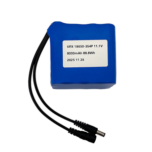 แบตเตอรี่ลิเธียมไอออน 12V 18650 11.1V 8Ah 3s4p สำหรับเก็บพลังงานแสงอาทิตย์ วงจรการใช้งานแบบ Deep Cycle สำหรับไฟเวที 18650-3S4P ลิเธียมไอออน - Product Image 2