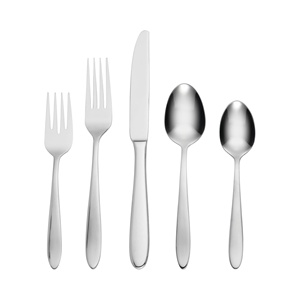 Wholesale Modern Luxury Stainless Steel Flatware Set for Restaurants Parties Wedding High Mirror Polish Dishwasher Safe - Product Image 1