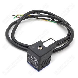 Câble moulé par connecteur imperméable d'IP67 <span class=keywords><strong>DIN</strong></span> 43650 avec l'indicateur mené DIN43650A <span class=keywords><strong>DIN</strong></span> 43650 forme A 2P + E 3P + E - Product Image 5