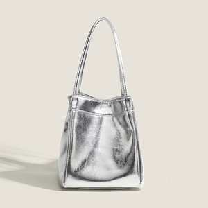 Bolso de Mano Cuadrado Pequeño de PU para Mujer, a la Moda, con Cierre de Cremallera, Forro de Poliéster, Nueva Tendencia Coreana, Multiusos, para el Tiempo Libre - Product Image 2