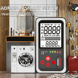 ADMS9LN Multímetro Inteligente Ultraportátil con Pantalla LCD de 3.5 Pulgadas, 9999 Lecturas, CATII 600V, Auto Power, True RMS para Uso Doméstico - Product Image 3
