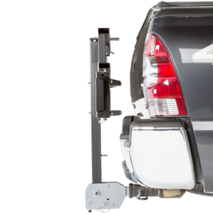 Porte-<span class=keywords><strong>moto</strong></span> pliant en acier Black Widow Rack de montage d'attelage robuste Barres de toit de voiture noires - Product Image 3