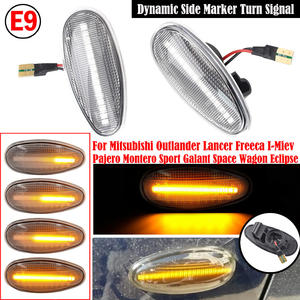 Luces LED de posición lateral dinámicas para Mitsubishi Pajero Shogun 3 Sport K9 Galant Outlander Lancer Montero, lámparas intermitentes de señal de giro - Product Image 5