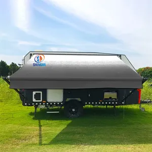 Remorque universelle en polyester Accessoires pour camping-car Pièces de camping-car Remplacement Tissu imperméable pour auvent de caravane