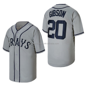 เสื้อเบสบอลผู้ชายแบบเย็บสำเร็จรูป 20 <span class=keywords><strong>Josh</strong></span> Gibson Homestead Grays ไซส์ S-3XL ขายส่ง - Product Image 1
