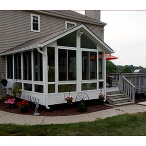 Villa Véranda Moderne Jardin d'Hiver Construction <span class=keywords><strong>Solarium</strong></span> Véranda Four Seasons Aluminium Glass House - Product Image 5