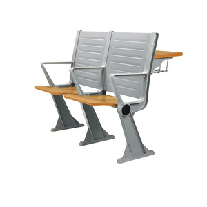 Silla escalonada de aleación de aluminio BX-0182 con reposabrazos para uso en aulas escolares - Product Image 1