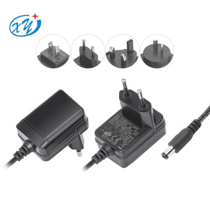 อะแดปเตอร์แปลงไฟ AC/DC 5V-24V 1A 1.5A 2A ได้รับการรับรองมาตรฐาน CE/GS/FCC/UKCA  อะแดปเตอร์ชาร์จไฟแบบติดผนัง EU/US/UK/AU สำหรับอุปกรณ์อิเล็กทรอนิกส์ LED - Product Image 1