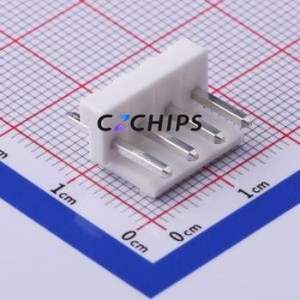 B4P-VH-B(LF)(SN) Wire-to-Board Pin Header Through hole Component (THT),P=3.96mm Connector 1x4P 3.96mm Through Hole VH - Product Image 1