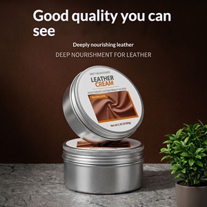 Aceite para el Cuidado del Cuero Genuino Más Vendido, Crema Acondicionadora Nutritiva, Cera Protectora Quitamanchas para Chaquetas de Cuero, Revitalizante - Product Image 4