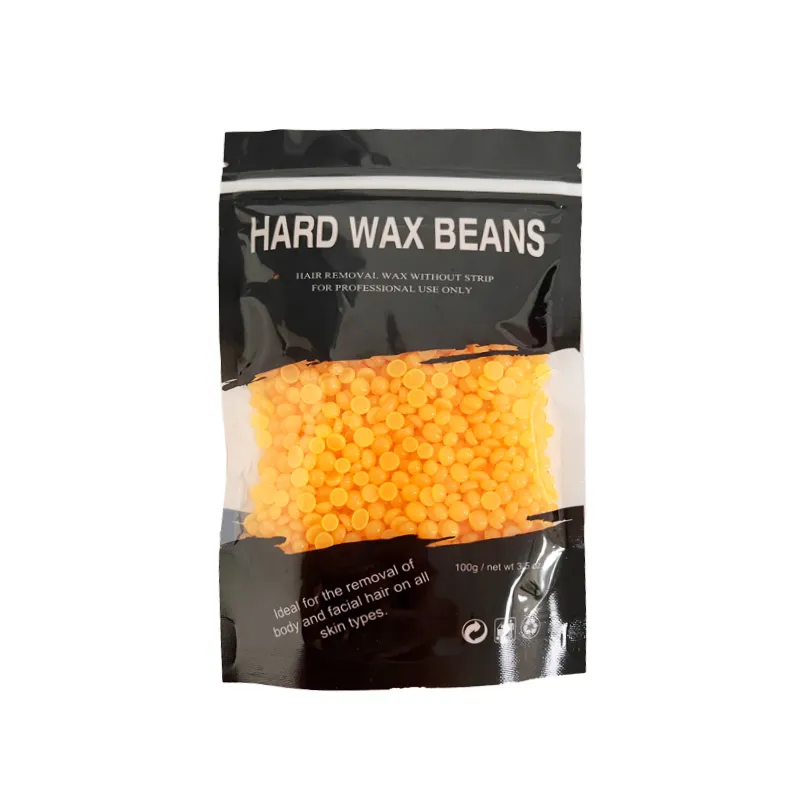 New color sparkle gold Hard wax beans Free Sample Superior Quality Painless Formulas Body 100g 500g 1kg Hair Removal