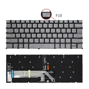 Nuova tastiera in lingua americana per Lenovo ThinkBook 14 14S 14p G2 G3 ITL/ARE/ACH/AC 2020/2021 Colore grigio/nero/argento - Product Image 2