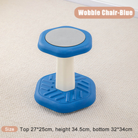 Chaises actives Tabouret oscillant pour enfants Sièges flexibles pour les salles de classe préscolaires élémentaires Enfants TDAH/ADD Wiggle Sensory Fidget Chairs