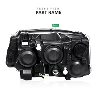 Faro LED Defender para Land Rover, para Range Rover Sport 2005-2013, Ensamblaje Frontal Nuevo de Plástico