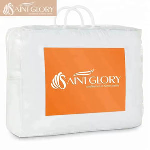 Edredón acolchado de lujo para hotel personalizado de fabricante, edredón antialérgico blanco sólido, edredones de cama acolchados - Product Image 3