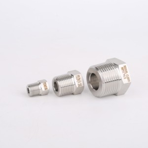 فولاذ مقاوم للصدأ PT3/4 * الحد من شجيرة سداسية الشكل للذكور تجهيزات أنثوية وصلة جلبة - Product Image 4