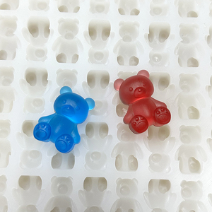 Molde de Silicona Platino Premium de 2.5ml para Ositos de Goma 3D, Formas Únicas Personalizadas para la Creación Artesanal de <span class=keywords><strong>Dulces</strong></span> y Golosinas - Product Image 1