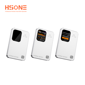 Chargeur sans fil magnétique 2-en-1 ultra fin en alliage d'aluminium MY25L, batterie externe 15W à charge rapide, écran TFT, options de double capacité - Product Image 6