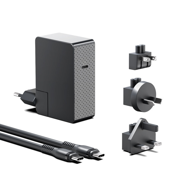 GaN3  20V5A PD100W Charger Wall Mount Power Adapter PSU for AI Laptop DJI Drones Docking Station and Other USB C PD3.0 Devices