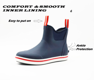 Botas <span class=keywords><strong>de</strong></span> cubierta con forro <span class=keywords><strong>de</strong></span> neopreno Botas impermeables completas <span class=keywords><strong>para</strong></span> hombres - Product Image 3