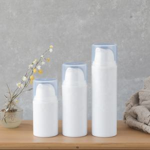 Çevre dostu 30ml 15ml 30ml beyaz boş PP havasız şişe plastik kozmetik ambalaj kabı emülsiyon <span class=keywords><strong>Serum</strong></span> losyon şişesi abd - Product Image 2