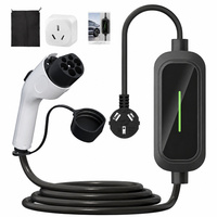 Pistolet de recharge portable MG EV 16A 3,5 kW pour usage domestique avec câble de 5 m, interface PC ignifuge GB, 200-220 V, garantie 1 an