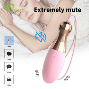 TTフォレスト 10段階速度調整 防水シリコン製ミニクリトリスGスポット膣バイブレーター USB充電式 ワイヤレスポータブルバイブレーター - Product Image 6