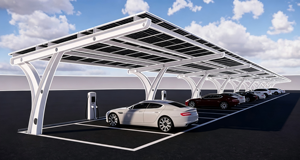 Systèmes de carport solaires durables et sur mesure, auvents photovoltaïques résistants aux intempéries pour terrains ouverts, durée de vie de 20 à 25 ans - Product Image 6