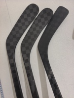 Bâton de hockey sur glace en fibre de carbone moulé d'une seule pièce pour usage senior/jeunesse