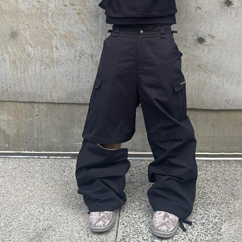 Pantalones Cargo De Trabajo Para Hombre 2025: Elásticos, Resistentes Al Agua, Transpirables (Secado Rápido, Cremallera Desmontable)