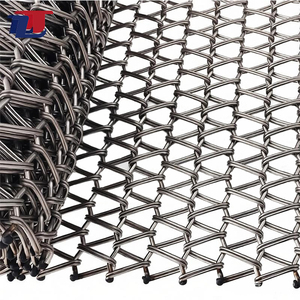 Banda Transportadora Espiral <span class=keywords><strong>de</strong></span> Acero Inoxidable Resistente a Altas Temperaturas para la Industria <span class=keywords><strong>de</strong></span> Hornos <span class=keywords><strong>de</strong></span> Panadería - Product Image 1