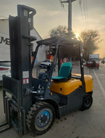 Chariot élévateur contrepoids électrique 3 tonnes 4 roues, hauteur de levage élevée, pour entrepôt, avec batterie lithium/plomb-acide