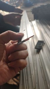 Pháp đòn chêm móc 18 inch gương bảng trắng hoặc đầu giường Tường Gắn Chân đế Z Thanh Móc Áo - Product Image 6