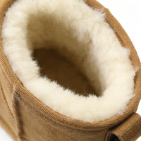 Bottes de neige mi-mollet tendance hiver, chaudes, douces, en velours, confortables, avec nœud, imperméables, antidérapantes, légères, support de logo personnalisé, ODM