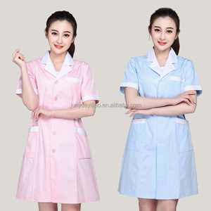 Đồng Phục Đại Học Dược Áo Khoác Trắng Tay Ngắn Cotton Thoáng Khí Thấm Mồ Hôi Cao Cấp Áo Choàng Bác Sĩ Phòng Thí Nghiệm Màu Trắng - Product Image 1