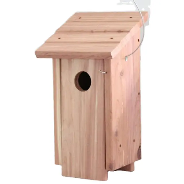 Wooden Pet Cage Bird House With Easily Clean of Front Panel