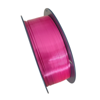 Filament PLA en soie écologique 1KG 1,75 mm pour imprimante 3D, rouleau de plastique non toxique pour impression 3D FDM