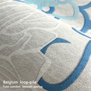 <span class=keywords><strong>Tapis</strong></span> d'entrée en polyester personnalisé en gros, imprimés de fleurs végétales, <span class=keywords><strong>tapis</strong></span> de sol d'entrée de luxe léger, confortable, <span class=keywords><strong>tapis</strong></span> de porte d'entrée de maison - Product Image 3