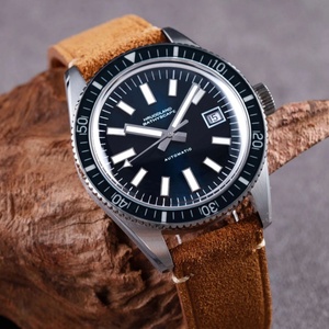 Hruodland 2025 New Men's Mechanical Watch PT5000 40mm Retro Ice-blue Luminous Sapphire Glass Stainless Steel Reloj Hombre - Product Image 2
