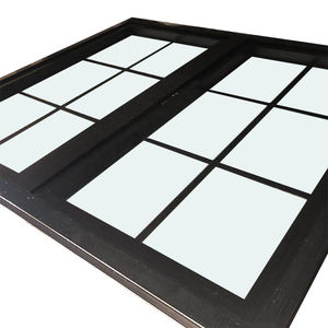 Portes et fenêtres en acier et verre Cadre métallique Double balançoire pour appartement - Product Image 4