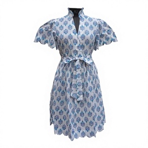 Vestidos Tejidos a Mano 100% Algodón Orgánico para Mujer, Suaves, Transpirables, Ecológicos, Casuales, Vintage, Modernos, Naturales, Lavables a Diario - Product Image 1