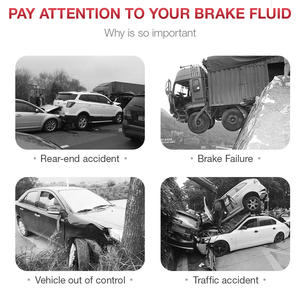 Probador de líquido de frenos Ediag BF200 con 5 indicadores LED, lápiz de detección automotriz DOT3 - Product Image 3
