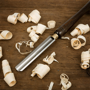 3/8 pouces HongRosewood HSS bol <span class=keywords><strong>Gouge</strong></span> tour ciseau outils de <span class=keywords><strong>tournage</strong></span> du <span class=keywords><strong>bois</strong></span> avec boîte en plastique ronde et sac suspendu - Product Image 4