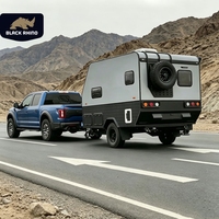 Caravanes de camping, caravanes hybrides préfabriquées aux normes australiennes, mini-caravanes tout-terrain, maison mobile pour 4 personnes