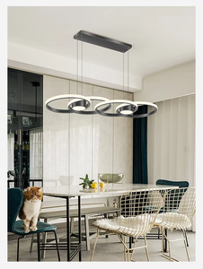 Insieme moderno <span class=keywords><strong>lampadario</strong></span> in ferro per sala da pranzo e salotti con Design <span class=keywords><strong>contemporaneo</strong></span> luce del ciondolo - Product Image 4